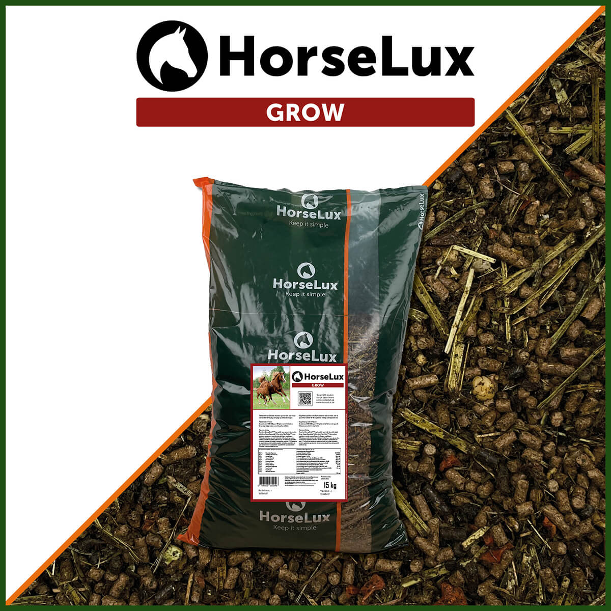 HorseLux Grow 15kg