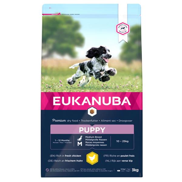 01 1224218 01 Eukanuba Puppy Medium Breed kylling