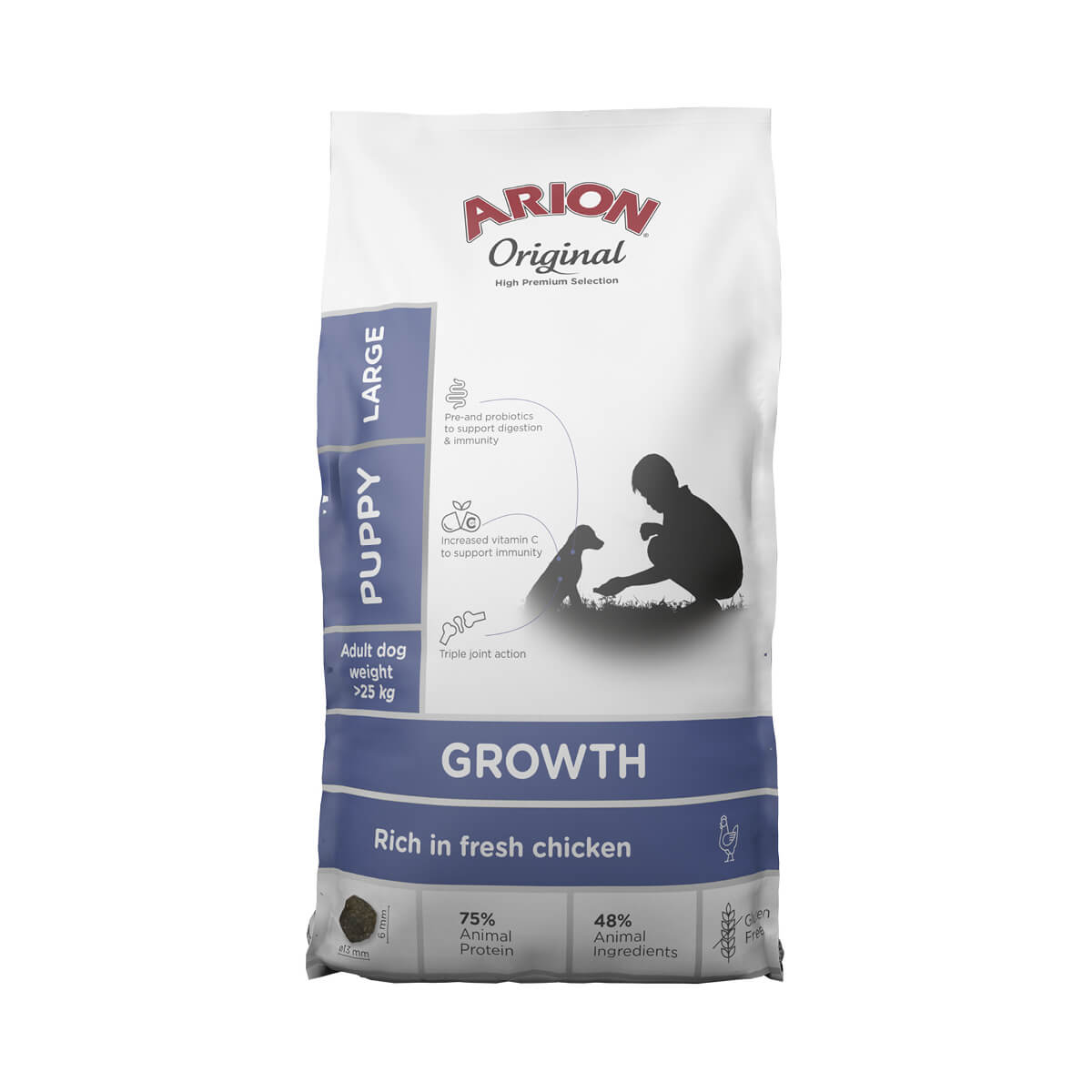 NY Arion Original growth chicken | Large hvalp