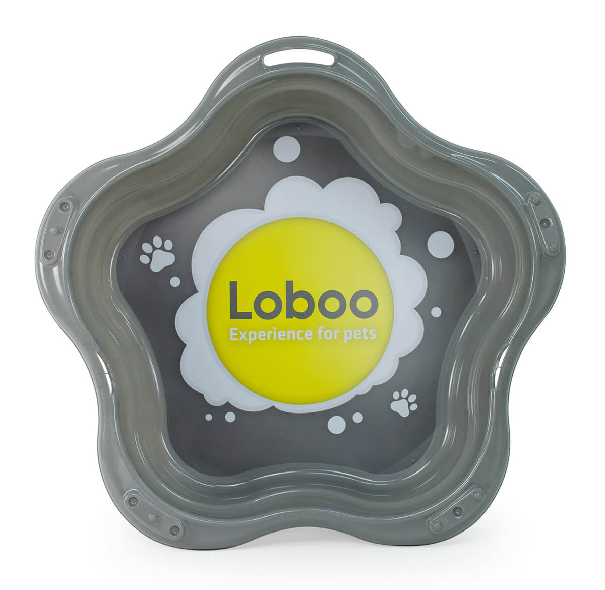 Pool til hund i haard plast Graa 15249834 01