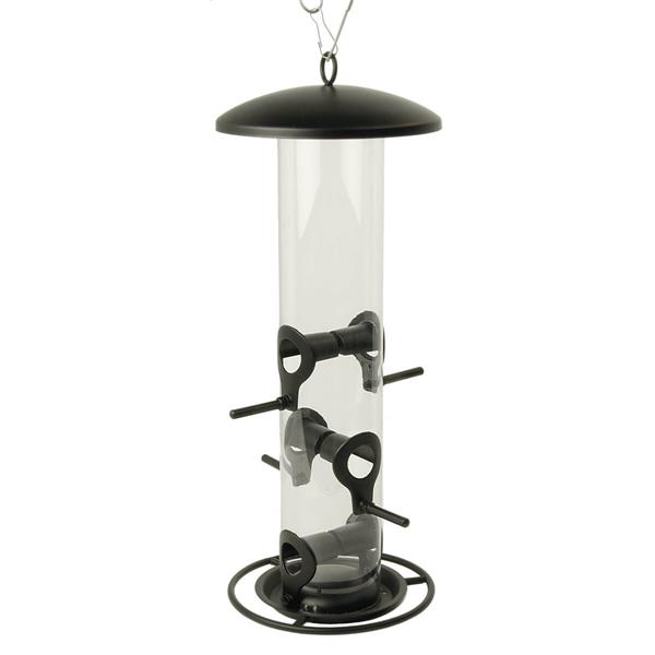 Care Bird Foderautomat til frø | Sort 38cm