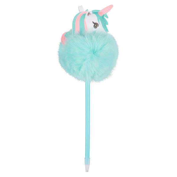 Equipage Unicorn pom pom blyant | Turquoise