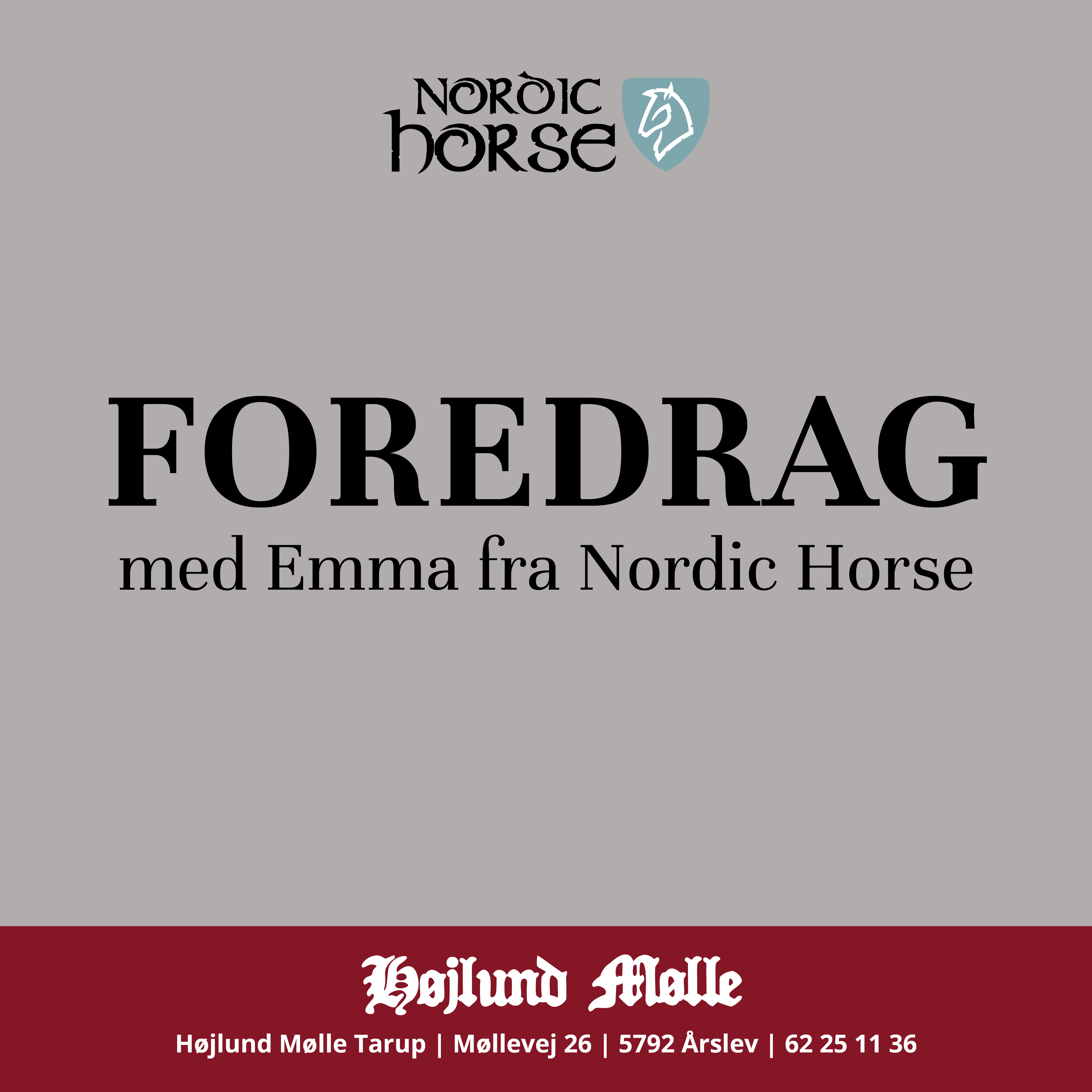 Foredrag med Emma fra Nordic Horse 01