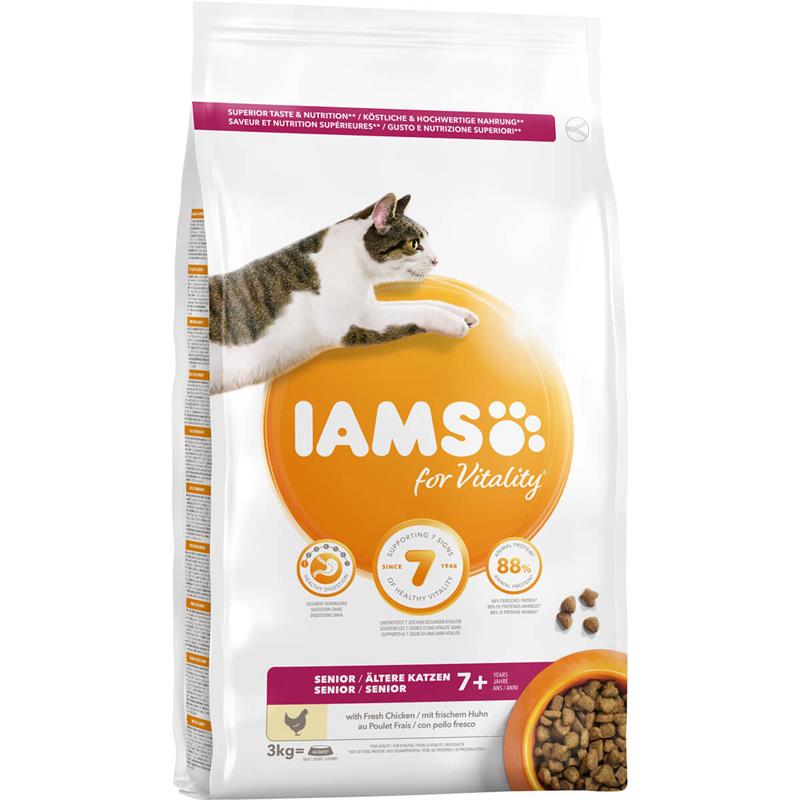 Iams Vitality Senior m. kylling | Kat