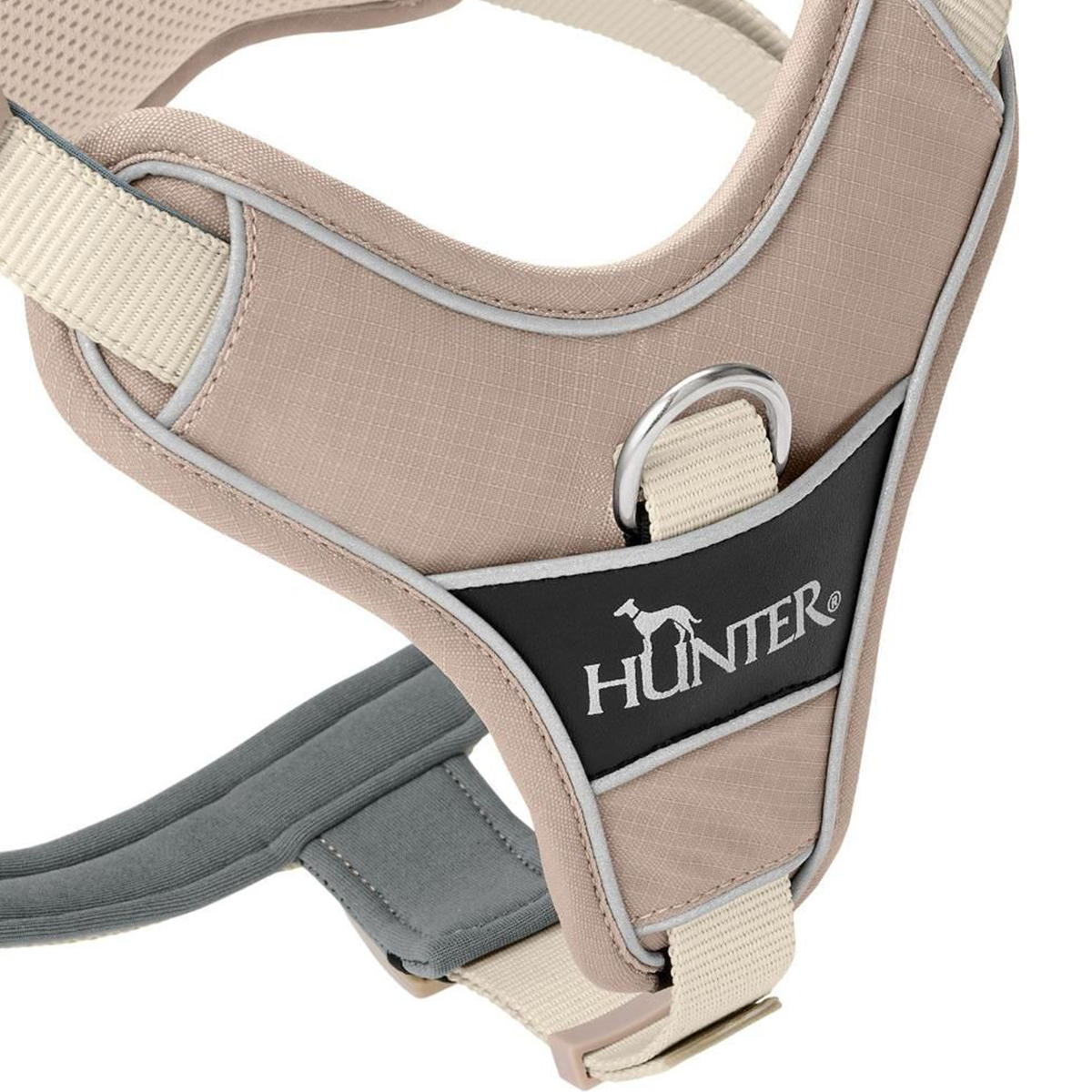 Hunter Divo hundesele taupe 01