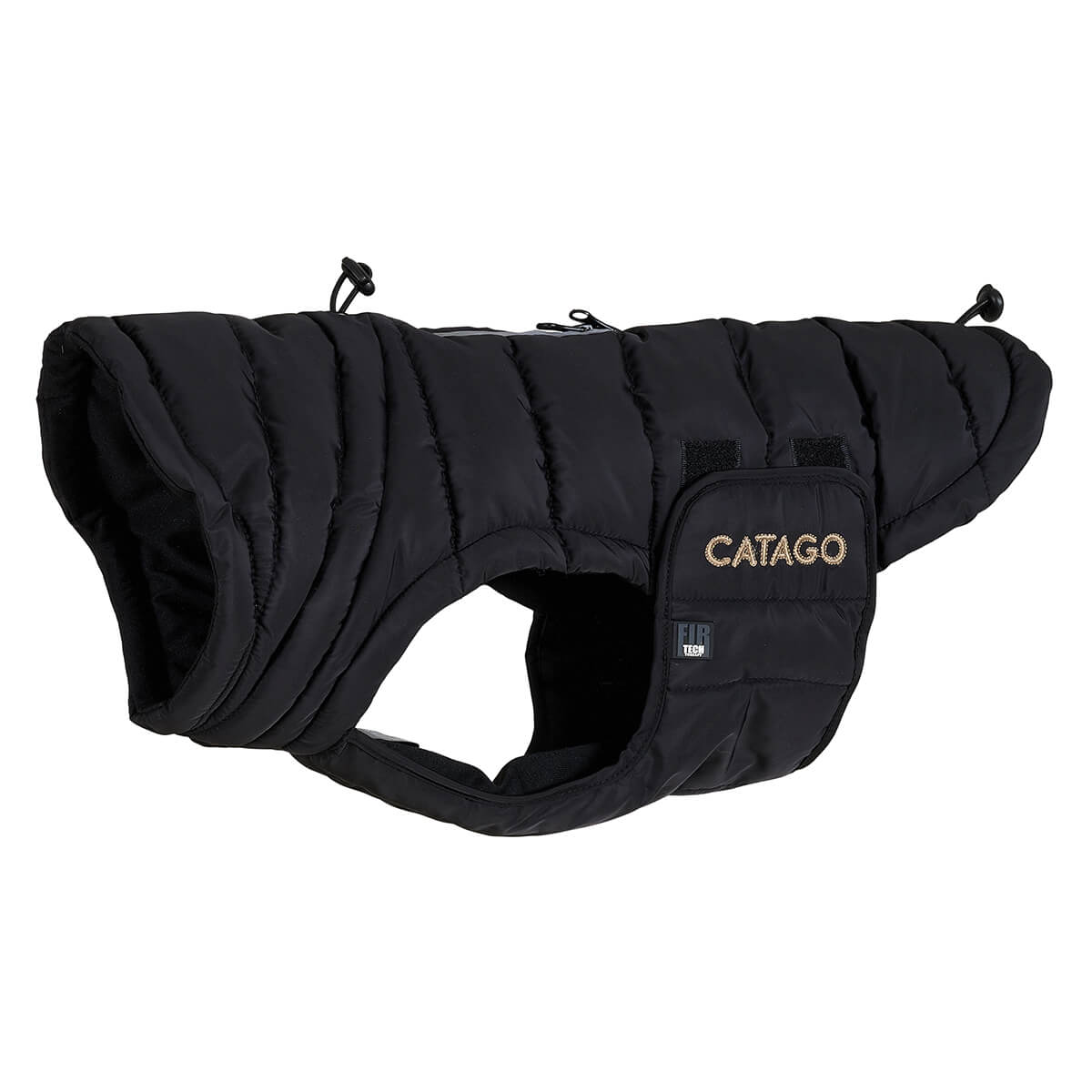 CATAGO FIR-Tech Puffer hundedækken | Sort