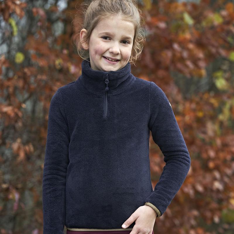 01 V 3225088AK 01 Covalliero Junior Fleece troeje lynlaas Navy